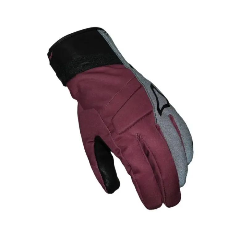 Guanti Donna In Tessuto Macna Daunta Rtx Rosso Nero