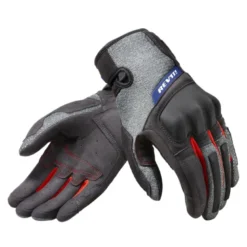 Guanti Donna In Tessuto Revit Volcano Ladies Nero Grigio
