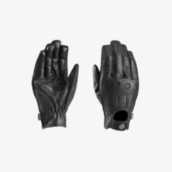 Guanti In Pelle Blauer Routine Nero