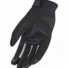 Guanti in Pelle e Tessuto Donna Ls2 All Terrain Nero Blu