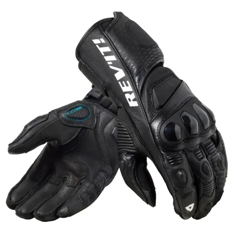 Guanti in Pelle Revit Control Nero