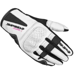 Guanti In Pelle Spidi Charme 2 Nero Bianco