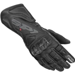 Guanti In Pelle Spidi Str-6 Lady Nero
