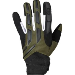 Guanti In Tessuto IXS Pandora Air 2.0 Nero Verde Oliva Bianco