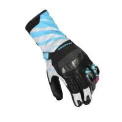 Guanti In Tessuto Macna Krown Donna Grigio Blu