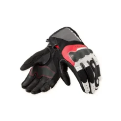 Guanti In Tessuto Revit Blaze Bianco Rosso