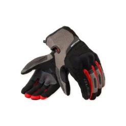 Guanti In Tessuto Revit Cavern Grigio Rosso