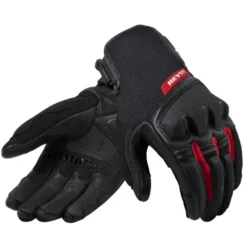 Guanti In Tessuto Revit Duty Nero Rosso
