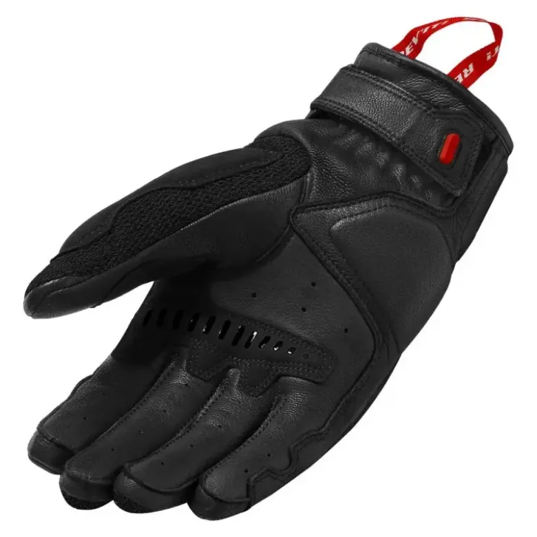 Guanti In Tessuto Revit Duty Nero Rosso