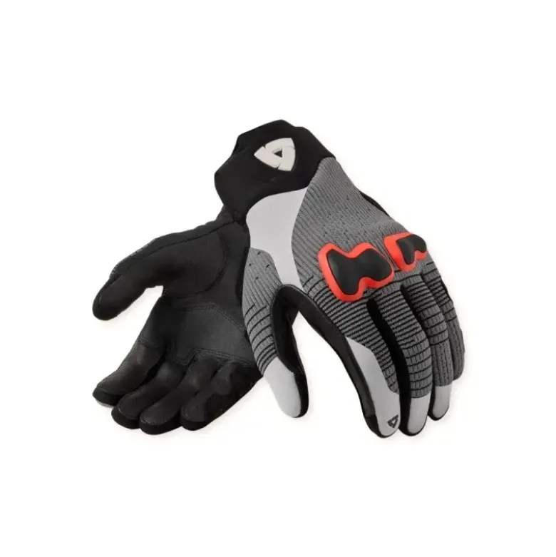 Guanti In Tessuto Revit Kinetic 2 Grigio Rosso