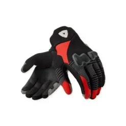 Guanti In Tessuto Revit Kinetic 2 Nero Rosso