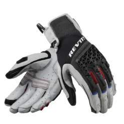 Guanti In Tessuto Revit Sand 4 Ladies Grigio Chiaro Nero