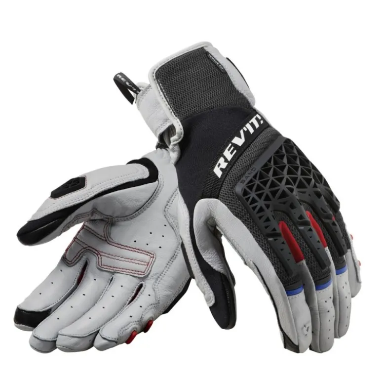 Guanti In Tessuto Revit Sand 4 Ladies Grigio Chiaro Nero