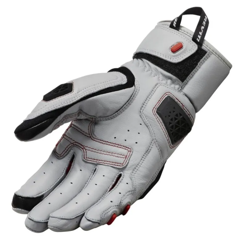 Guanti In Tessuto Revit Sand 4 Ladies Grigio Chiaro Nero
