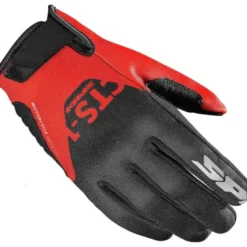 Guanti In Tessuto Spidi Cts-1 Nero Rosso