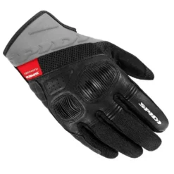 Guanti In Tessuto Spidi Flash-R Evo 2 Nero Grigio Rosso
