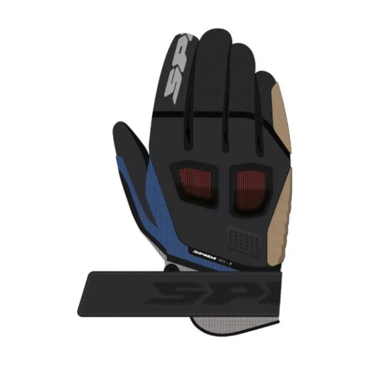Guanti In Tessuto Spidi Neo-R Nero Blu