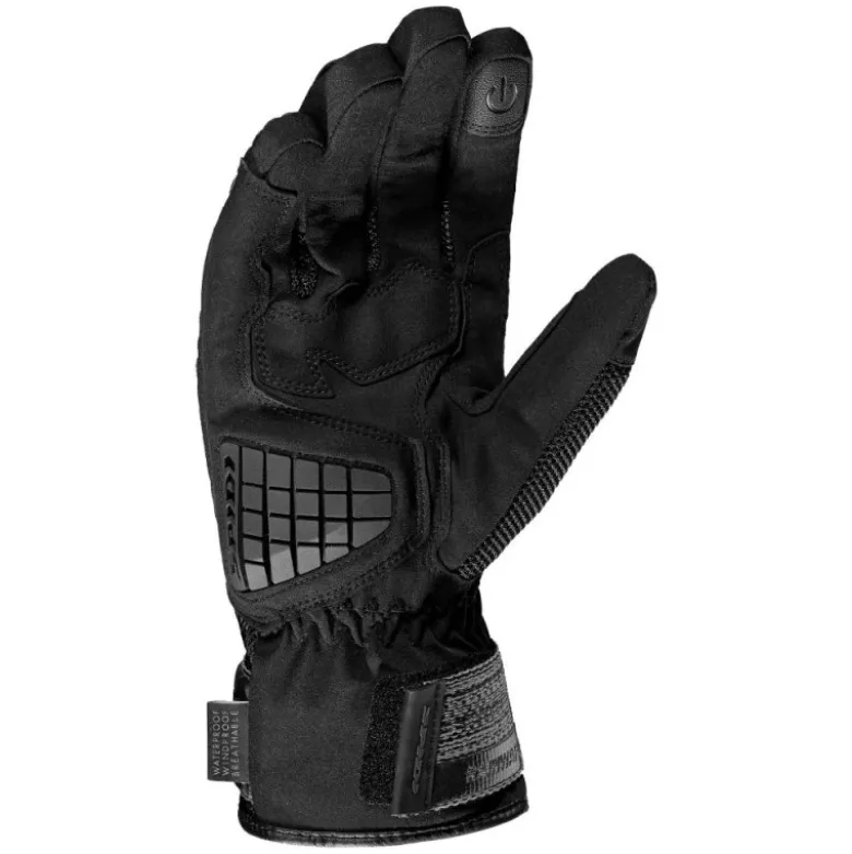 Guanti In Tessuto Spidi Rainwarrior Verde Scuro Nero