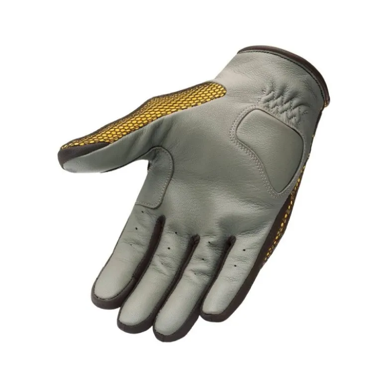 Guanti in Tessuto Tucano Urbano Eden Mesh Nero Giallo