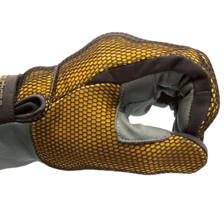 Guanti in Tessuto Tucano Urbano Eden Mesh Nero Giallo