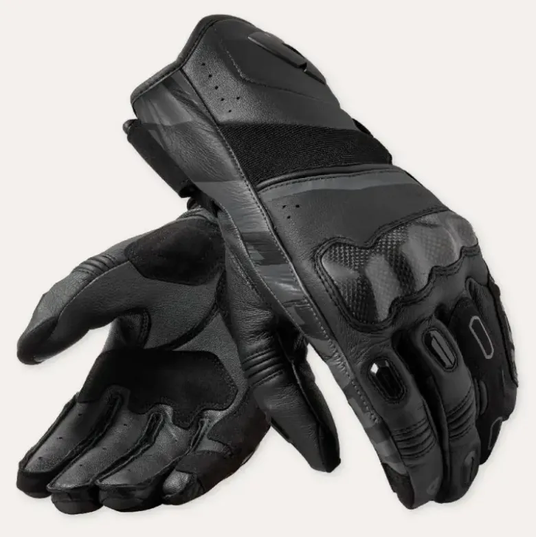 Guanti Moto In Pelle Revit RSR 5 Nero