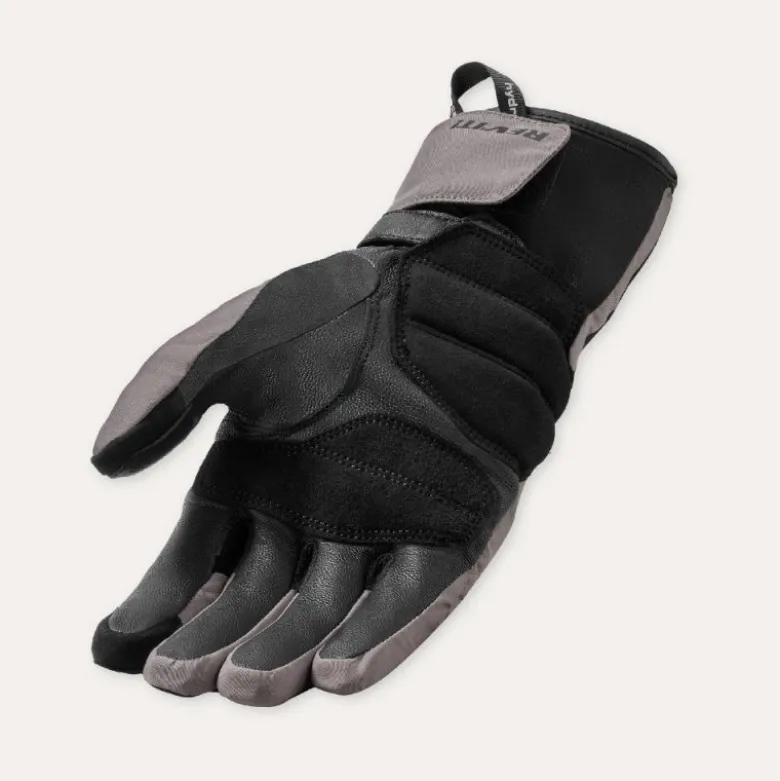 Guanti Moto In Tessuto Revit Convergent H2O Grigio Nero