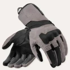 Guanti Moto In Tessuto Revit Convergent H2O Grigio Nero