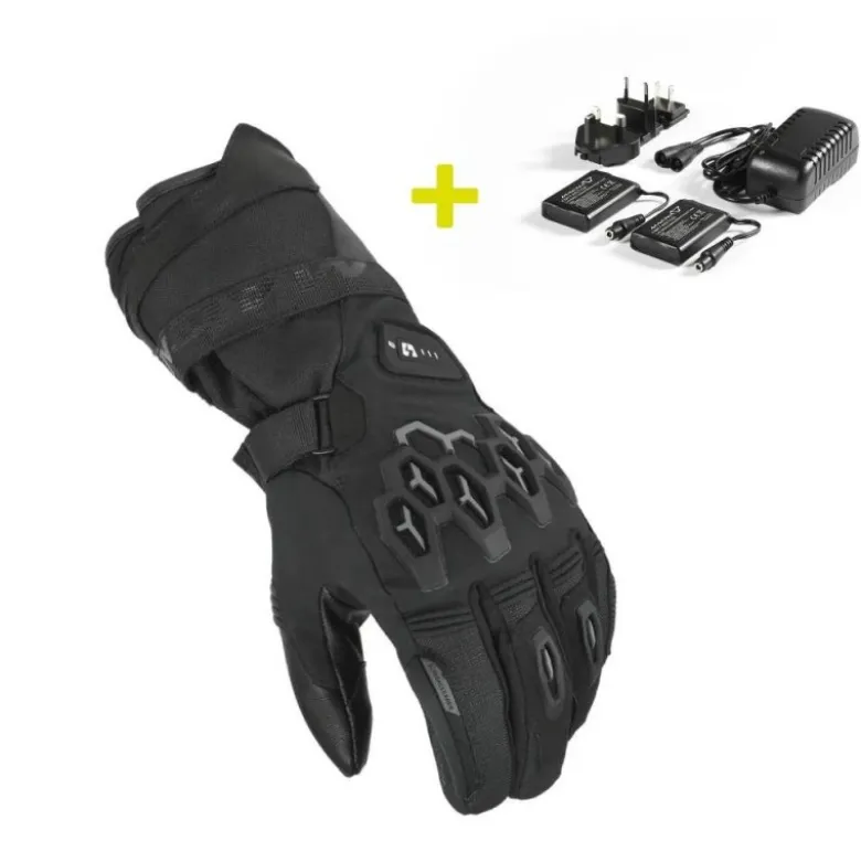 Guanti Riscaldati In Tessuto Macna Rafino Rtx Kit Nero