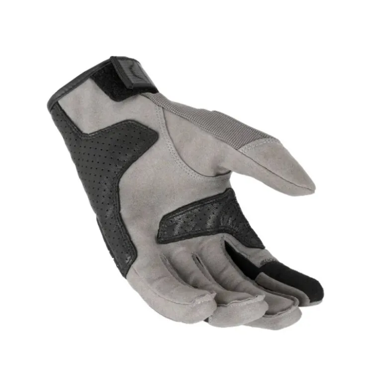 Guanti Unisex in Pelle Macna Sperrow Nero Talpa