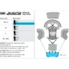 Imbottitura Collo Cuffia Shoei Type-P Center Pad Neck S9 Per Casco X-SPR Pro