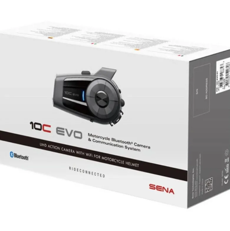 Interfono Sena 10C Evo Con Telecamera Integrata Full HD