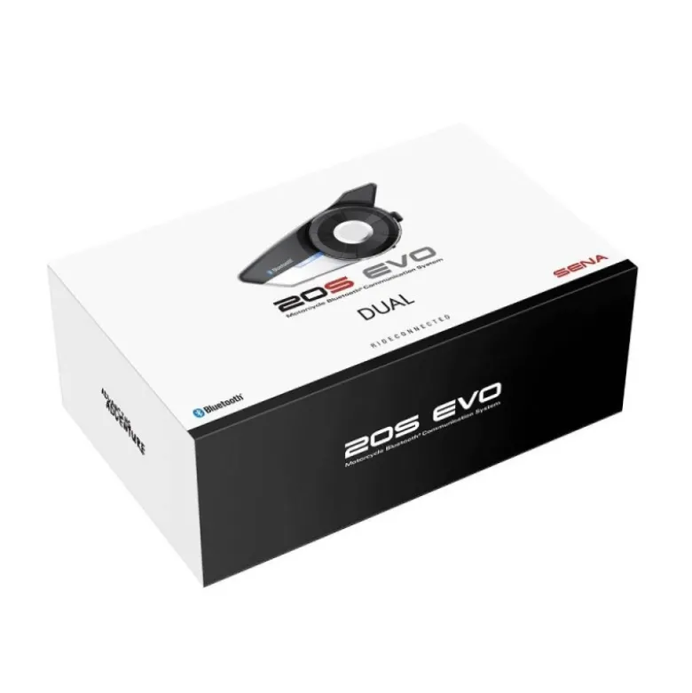 Interfono Sena 20S Evo Coppia Sgancio Rapido Bluetooth 4.1 HD