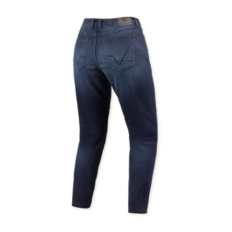 Jeans Donna Revit Harper Ladies TF Blu Scuro Used L30 Accorciato