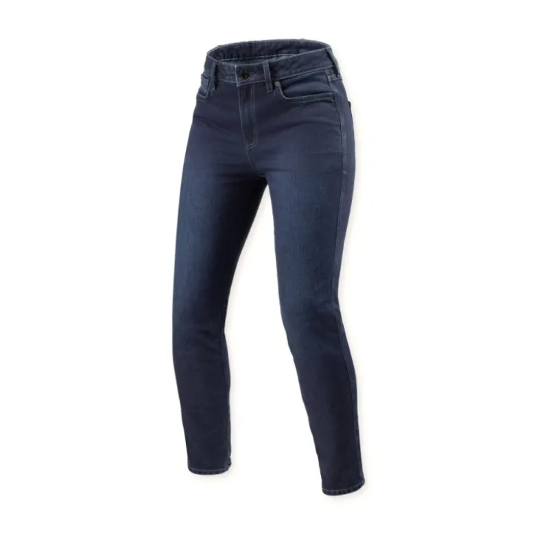 Jeans Donna Revit Marzia Ladies SK Blu Medio Slavato L30 Accorciato