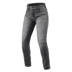 Jeans Donna Revit Shelby 2 Ladies Sk Grigio Medio Stone L30 Accorciato