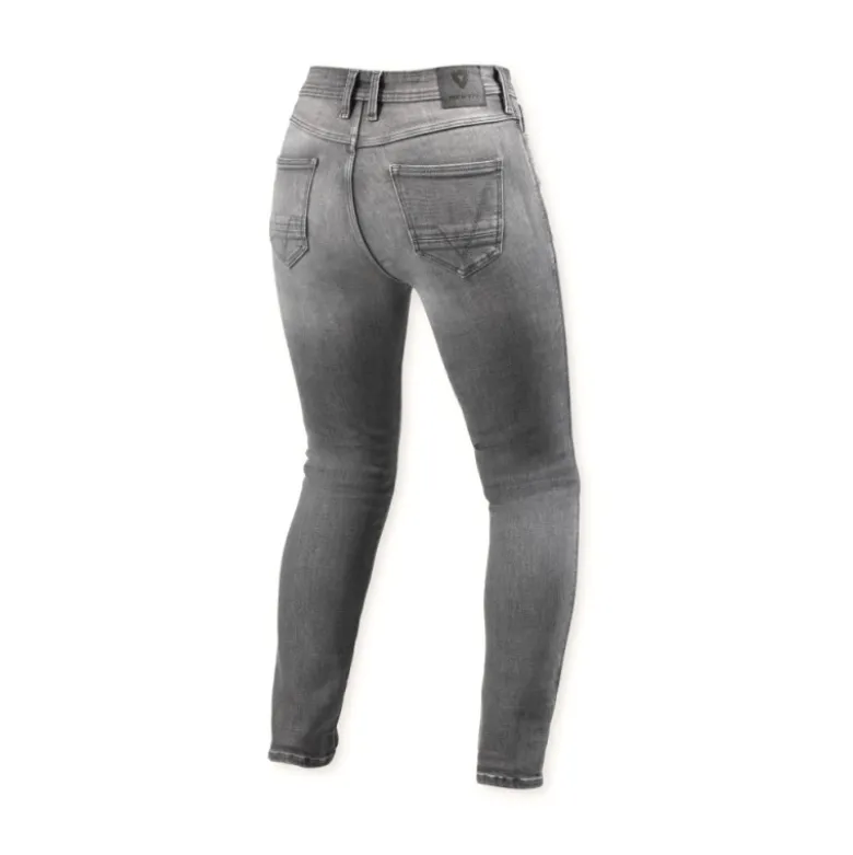 Jeans Donna Revit Shelby 3 Ladies Skinny Grigio Medio Used L32 Standard