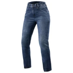Jeans Donna Revit Victoria 2 Ladies Sf Medium Blue L30 Accorciato