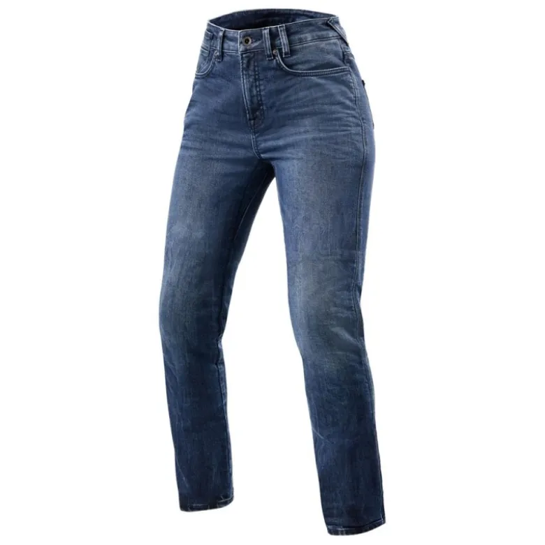 Jeans Donna Revit Victoria 2 Ladies Sf Medium Blue L30 Accorciato