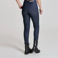 Jeans Donna Spidi Moto Jeggings Dyneema Blue Denim