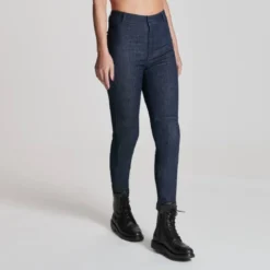 Jeans Donna Spidi Moto Jeggings Dyneema Blue Denim