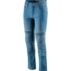 Jeans Moto Donna OJ Steel Lady Blu