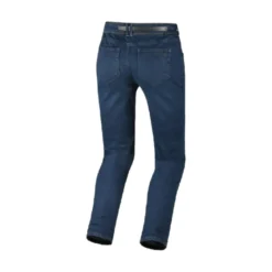 Jeans Per Moto Macna Vinton Straight Fit Blu Scuro Allungato