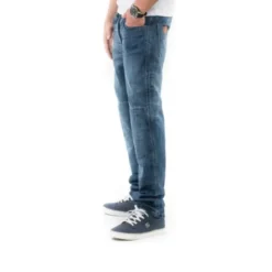 Jeans Uomo City Evo Motto Wear Blu Chiaro L32 Accorciato