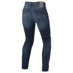 Jeans Uomo Revit Carlin Sk Blu Scuro Slavato L34 Standard