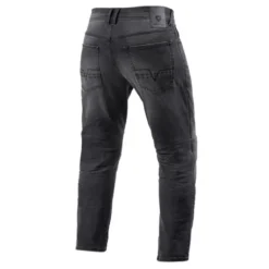 Jeans Uomo Revit Detroit 2 Tf Grigio Medio Slavato L34 Standard