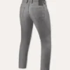 Jeans Uomo Revit Jamison Slim Grigio Extra Accorciato L30