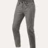 Jeans Uomo Revit Jamison Slim Nero Oliva Extra Accorciato L30