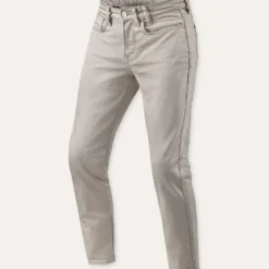 Jeans Uomo Revit Jamison Slim Sabbia Accorciato L32