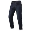 Jeans Uomo Revit Lewis Selvedge Blu Scuro L32 Accorciato