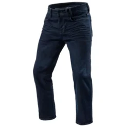 Jeans Uomo Revit Lombard 3 Rf Blu Scuro Slavato L34 Standard